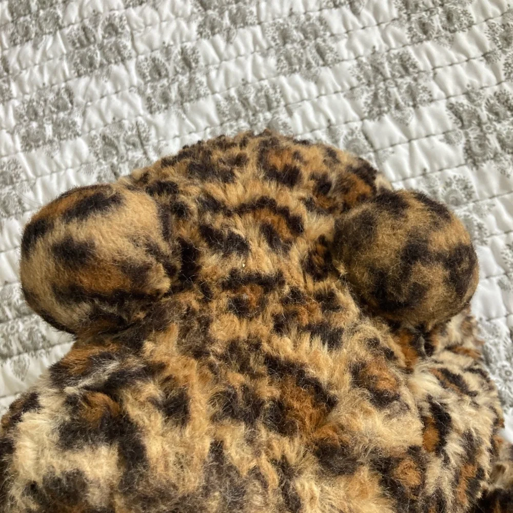 Me Jane Mini leopard print fuzzy little jacket size 2T - Picture 2 of 6
